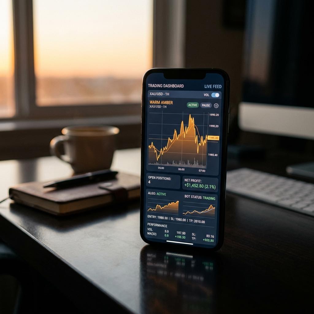 Grandstone Legal Benutzeroberfläche auf einem Smartphone